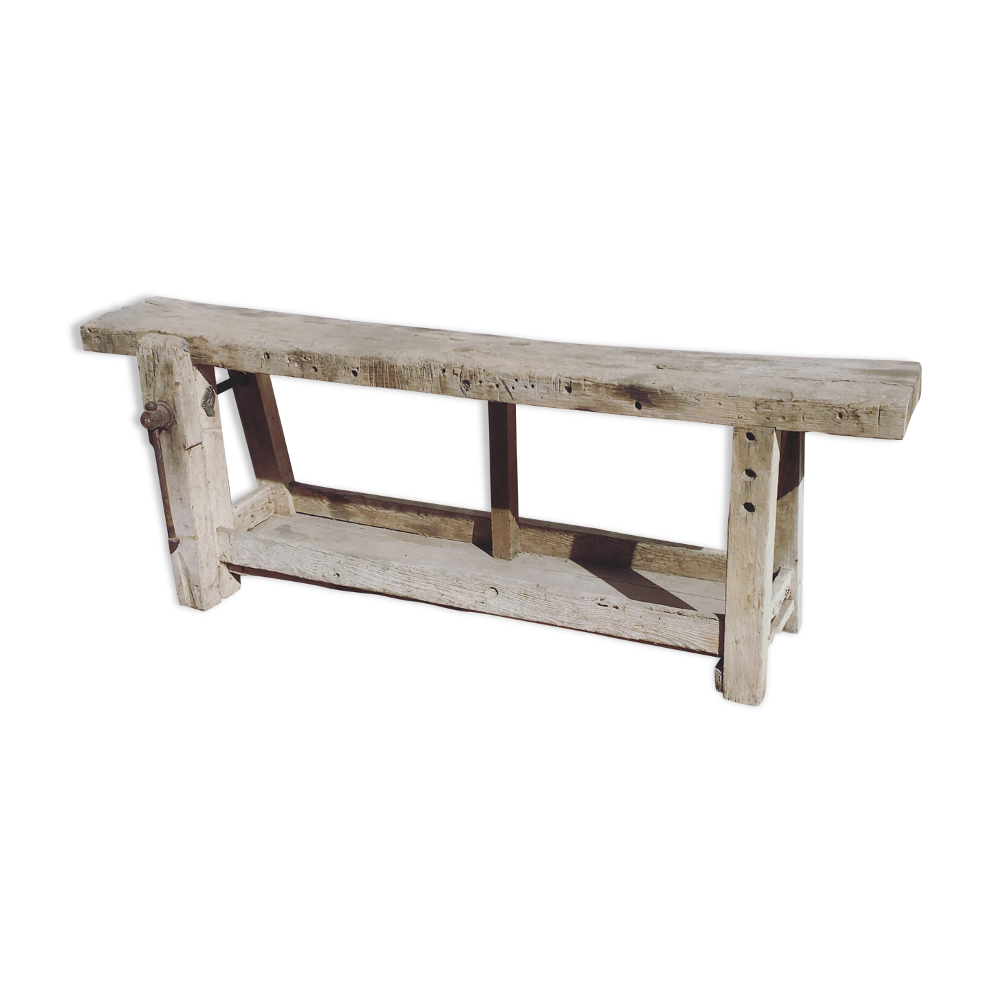 Old carpenter workbench