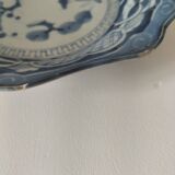 Antique Japanese porcelain cup – Arita blue decoration, late 19th century