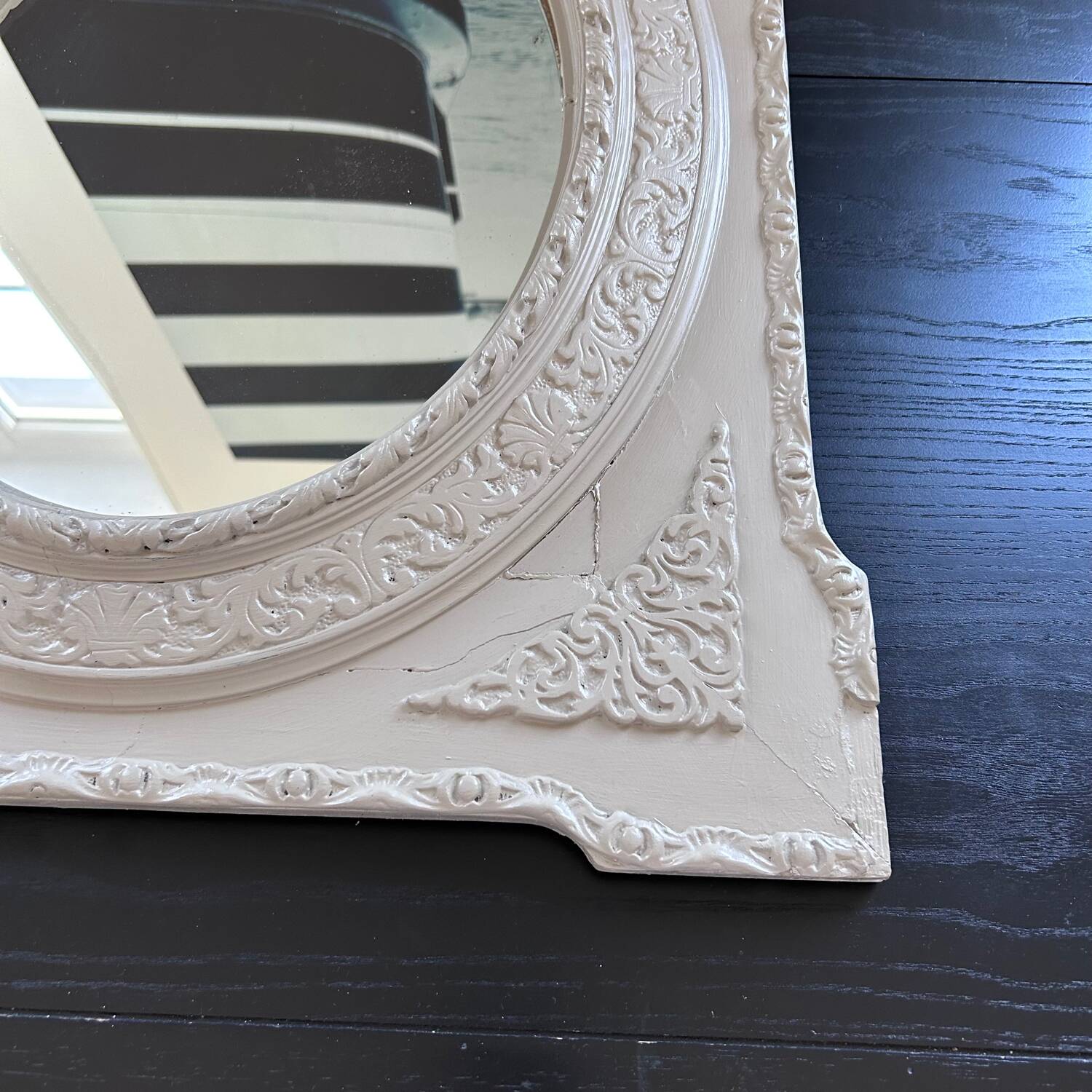 Napoleon III mirror repainted