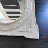 Miroir Napoléon III repeint
