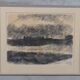 Original Lithograph by listed Swedish Artist Hugo Zuhr, Signed, 1960's