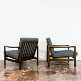 Fauteuils Mid-Century par Zenon Bączyk, années 1960, lot de 2