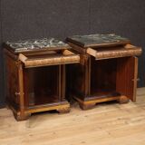 paire de tables de chevet italiennes des années 60