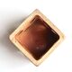Ceramic cube candle holder by Raymonde Leduc, Vallauris, 1960s