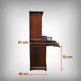 Small Rosewood Display Cabinet – Part 2 of the 19th Century