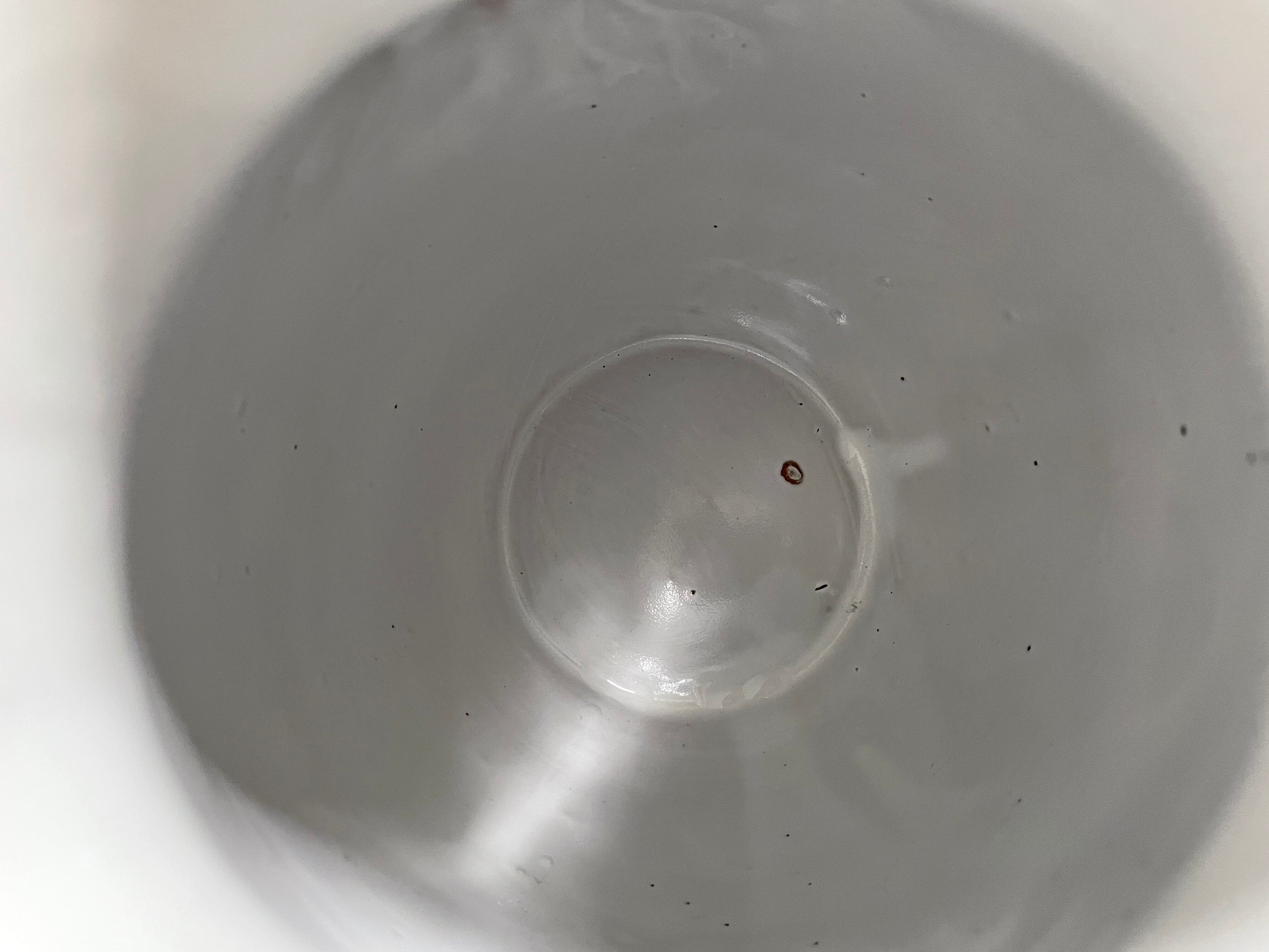 Pitcher in dabbling cherry decoration