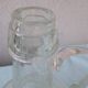 Bubble glass carafe