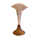 Opaline Vase On Bronze Base, Early 20th Century.