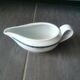 Saucier Porcelain from Sologne – geometric blue decoration – excellent condition