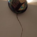 Aplique de pared iridiscente. España, 1980s.