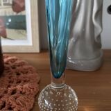 Soliflore vintage bleu