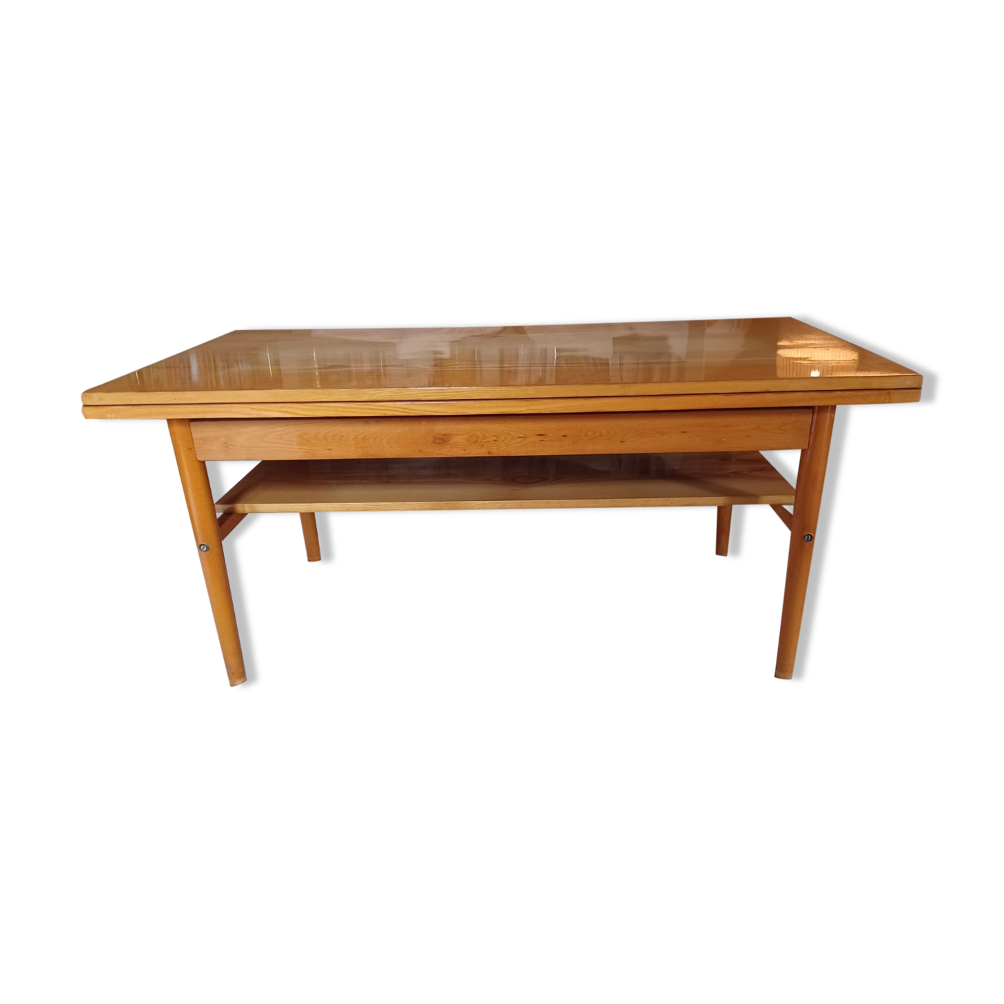 Convertible vintage coffee table