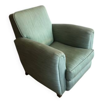 Fabric club armchair