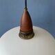 Suspension en verre opalin (style Philips) - Louis Kalff
