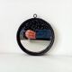 Brutalist antique mirror in wrought iron DLG Jean Touret