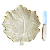 Poët Laval slip leaf butter dish