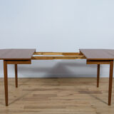 Table à manger extensible en teck danois, années 1960