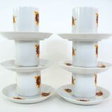 Porcelain Coffee Cups - Winterling Bavaria Germany - Vintage 70s