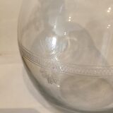 Two old liquor decanters