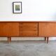 Danish teak sideboard by H.P. Hansen 220cm