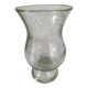 Blown glass bubble photophore, baluster shape – workshop spirit