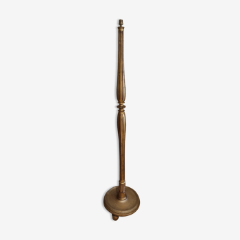 Golden floor lamp