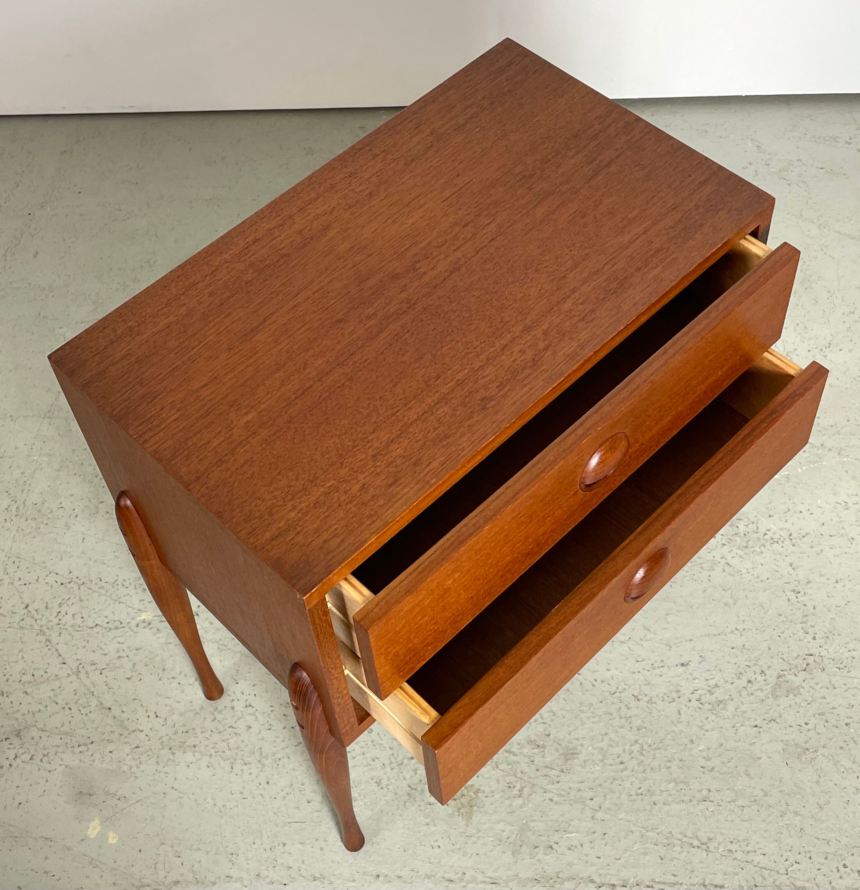 Small Danish Teak Chest of drawers 1960s