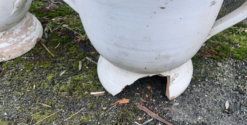 Terracotta planters early twentieth century