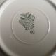 6 Villeroy & Boch deposed hollow plates in ceramics gold decoration
