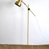 Lampadaire réglable en laiton AJH 1970