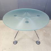 Table à manger Nomos par Norman Foster pour Tecno, années 1980.