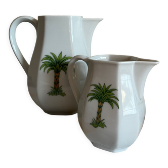 Palm pitchers Heinrich Villeroy & Boch