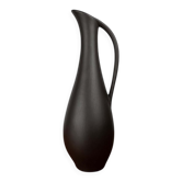 Mid-Century Modern Minimalist Wormser Terra-Sigillata Pottery Carafe Vase, Germany, 1960s