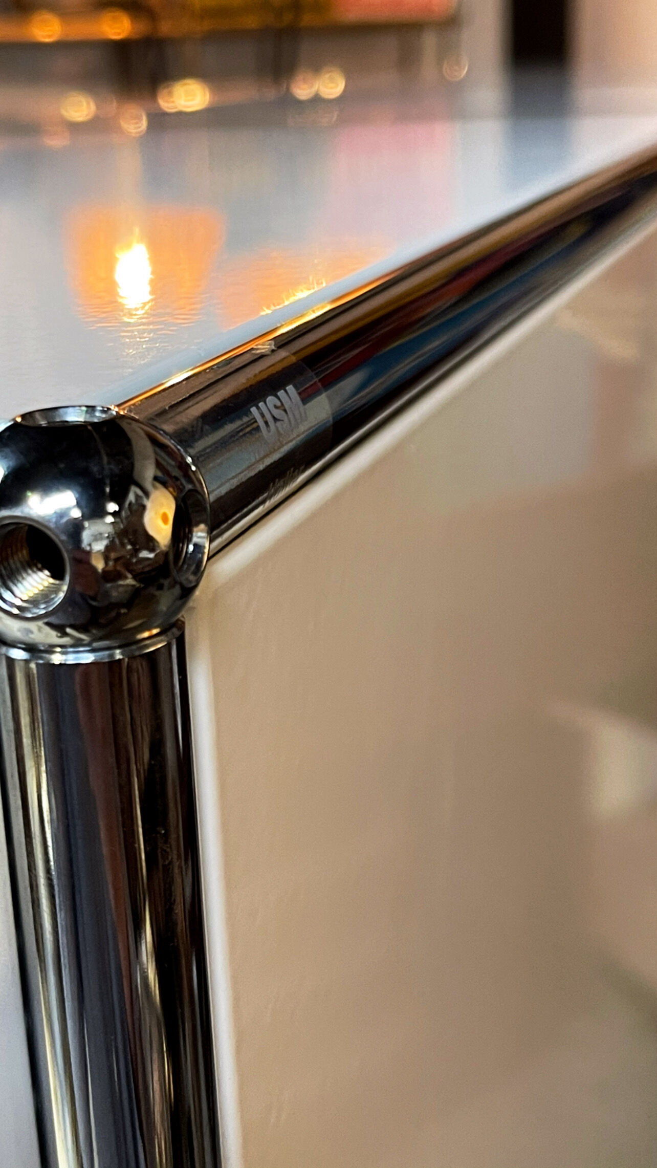 Large storage shelf USM Haller - Switzerland 1970'