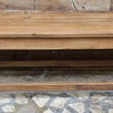 Old Burmese teak bench