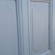 Glass door 82,8x215,3cm old translucent glazing