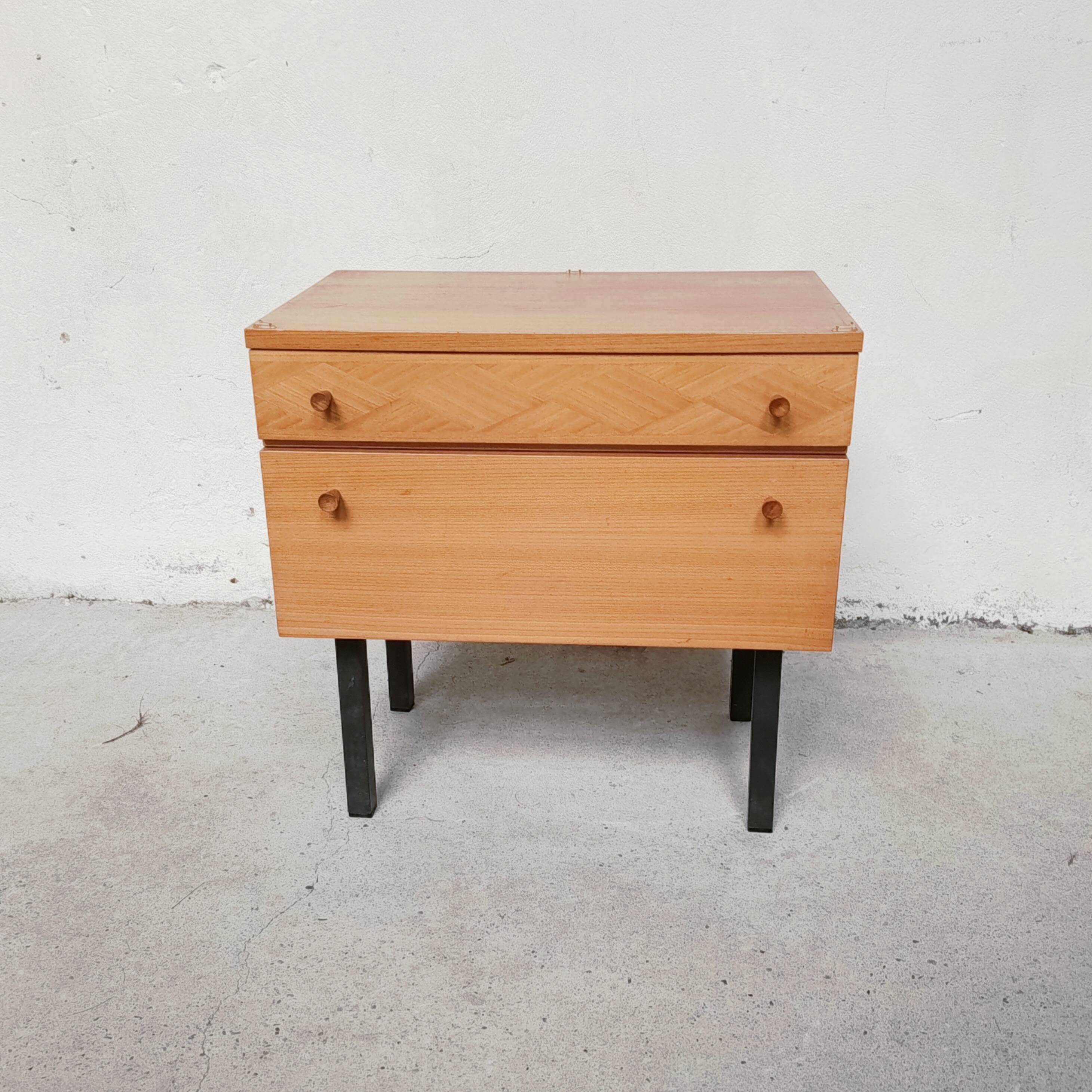 Pair of bedside tables, 1960