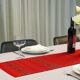 Nappe en soie cramoisie impériale