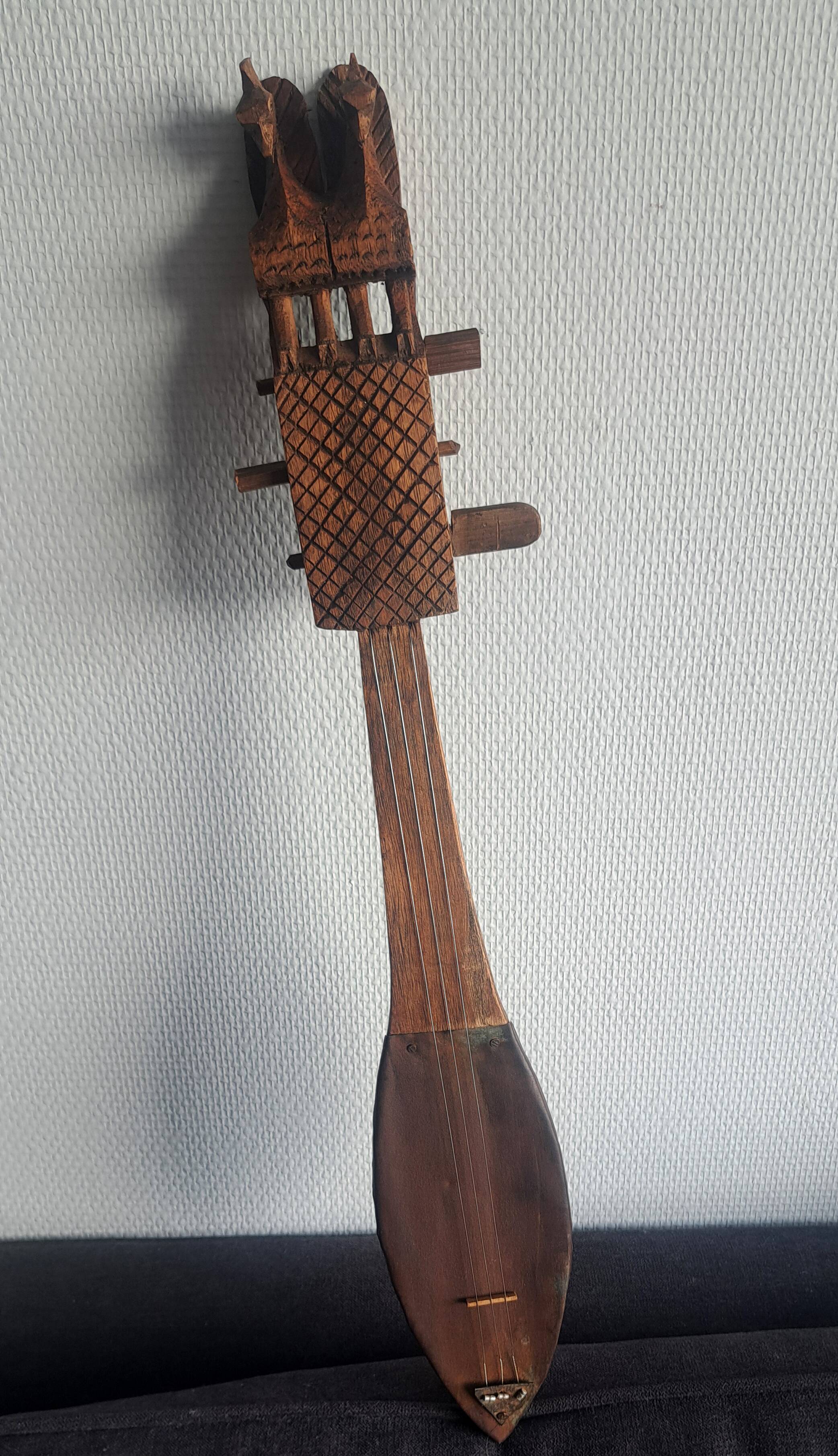 Traditional Oceanic instrument (hasapi batak toba lute) - 1970s