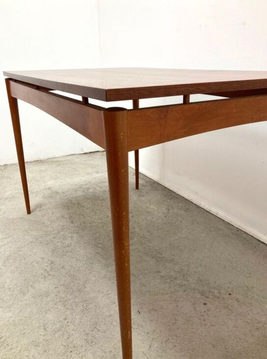 Mahogany SAM table, DREVOTAR edition, Czechoslovak vintage 1960s