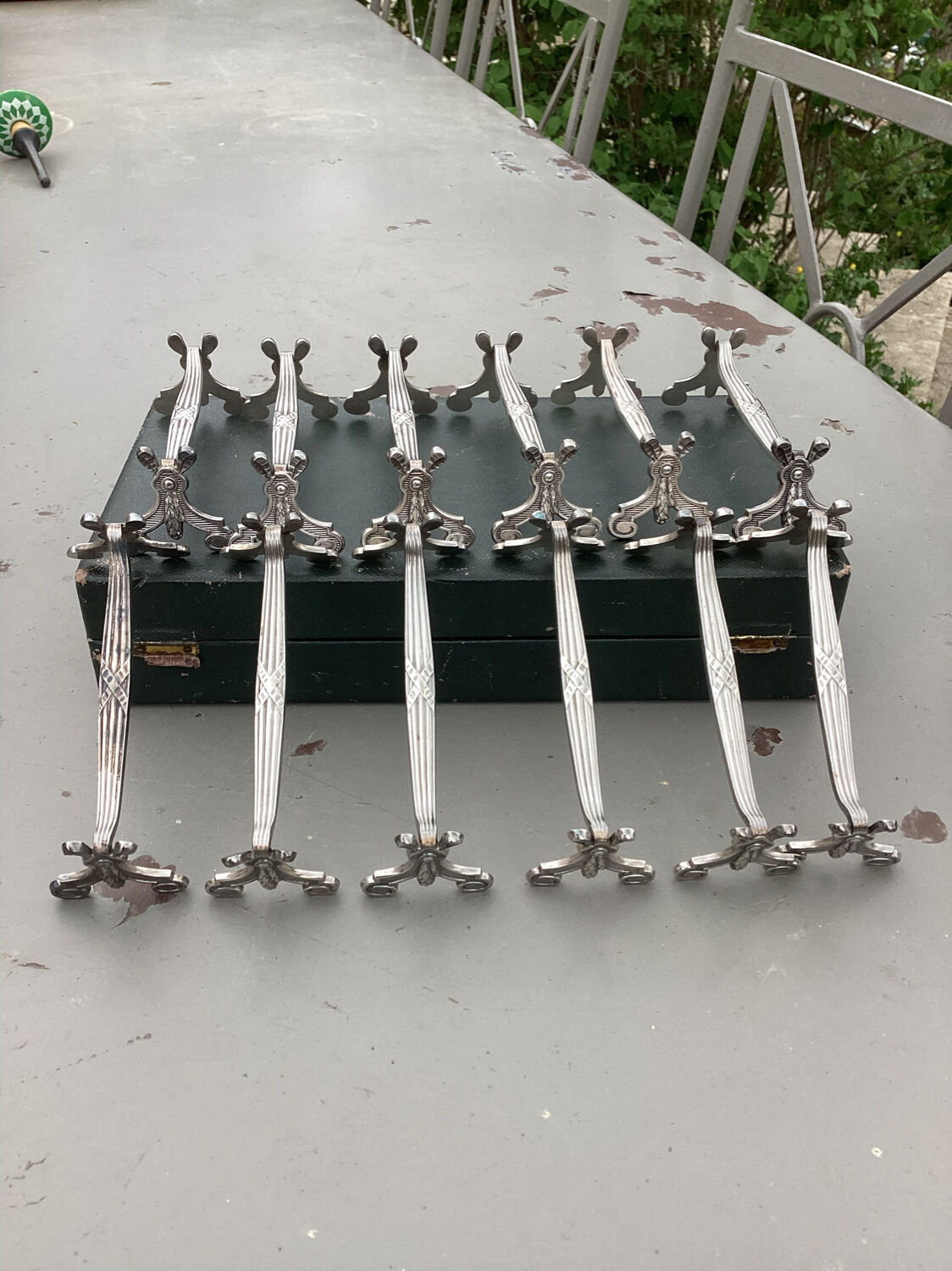 Christofle knife holders