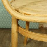 Viennese curved wooden bistro armchair