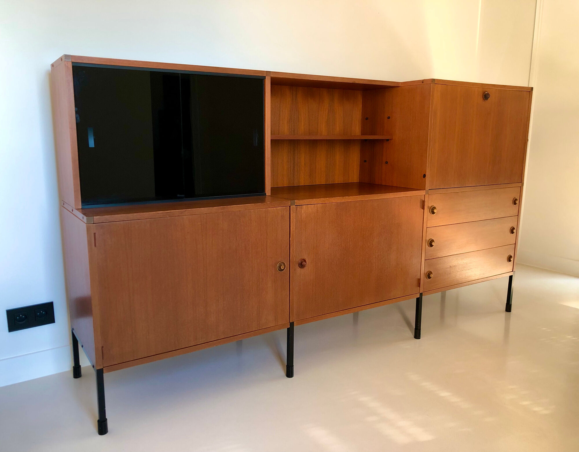 Modular furniture by ARP for Minvielle, France 1955