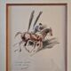 André Margat (1903-1999) - Dry pastel on paper - Rider or huntsman on horseback - Signed and dedicated