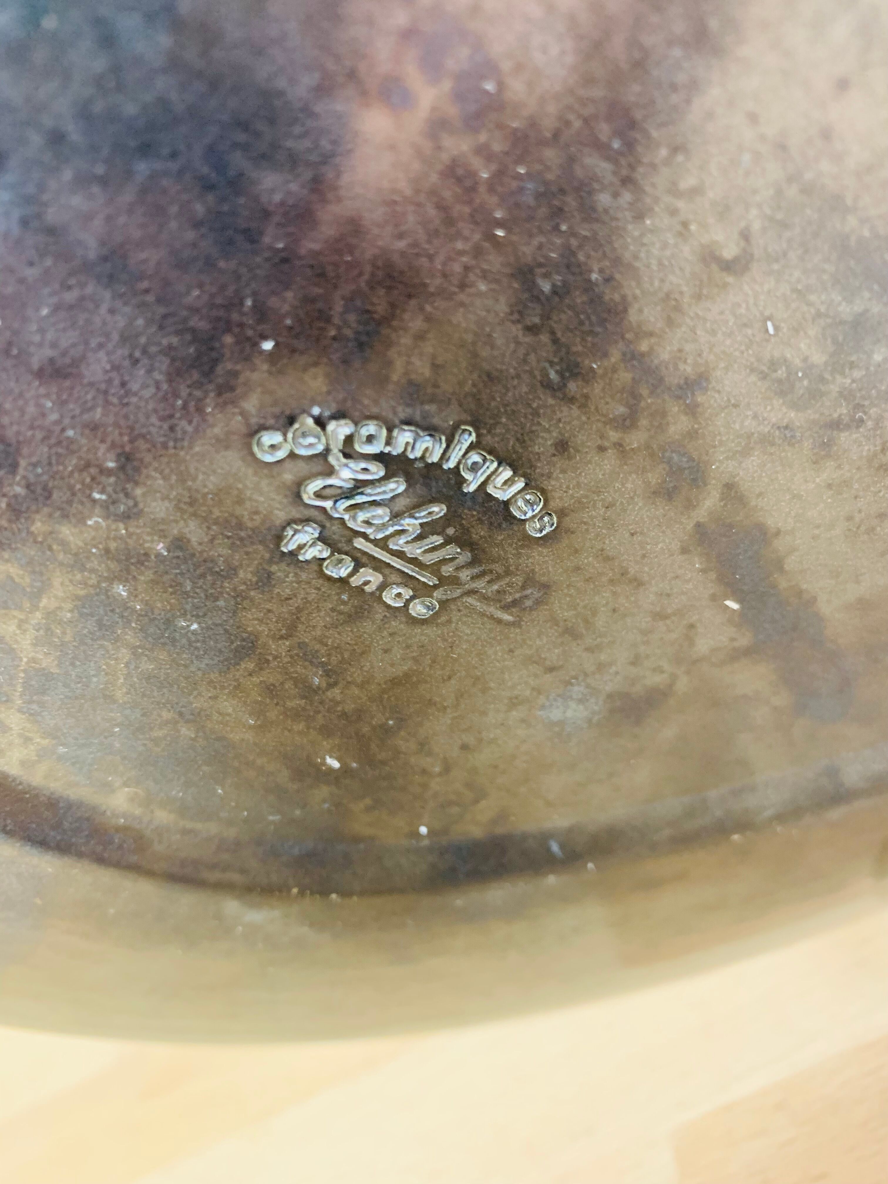 Flat palette of painter Elchinger 60s