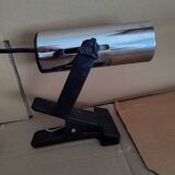 Chrome clamp spotlight from the 80s by Targetti.