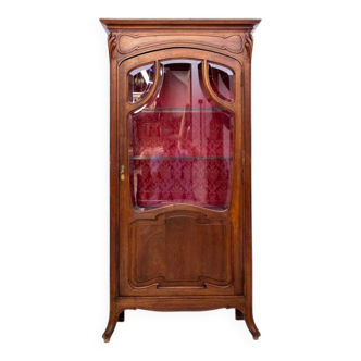 Art Nouveau display case, France, ca. 1910.