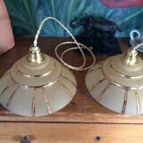 Pair of vintage suspensions