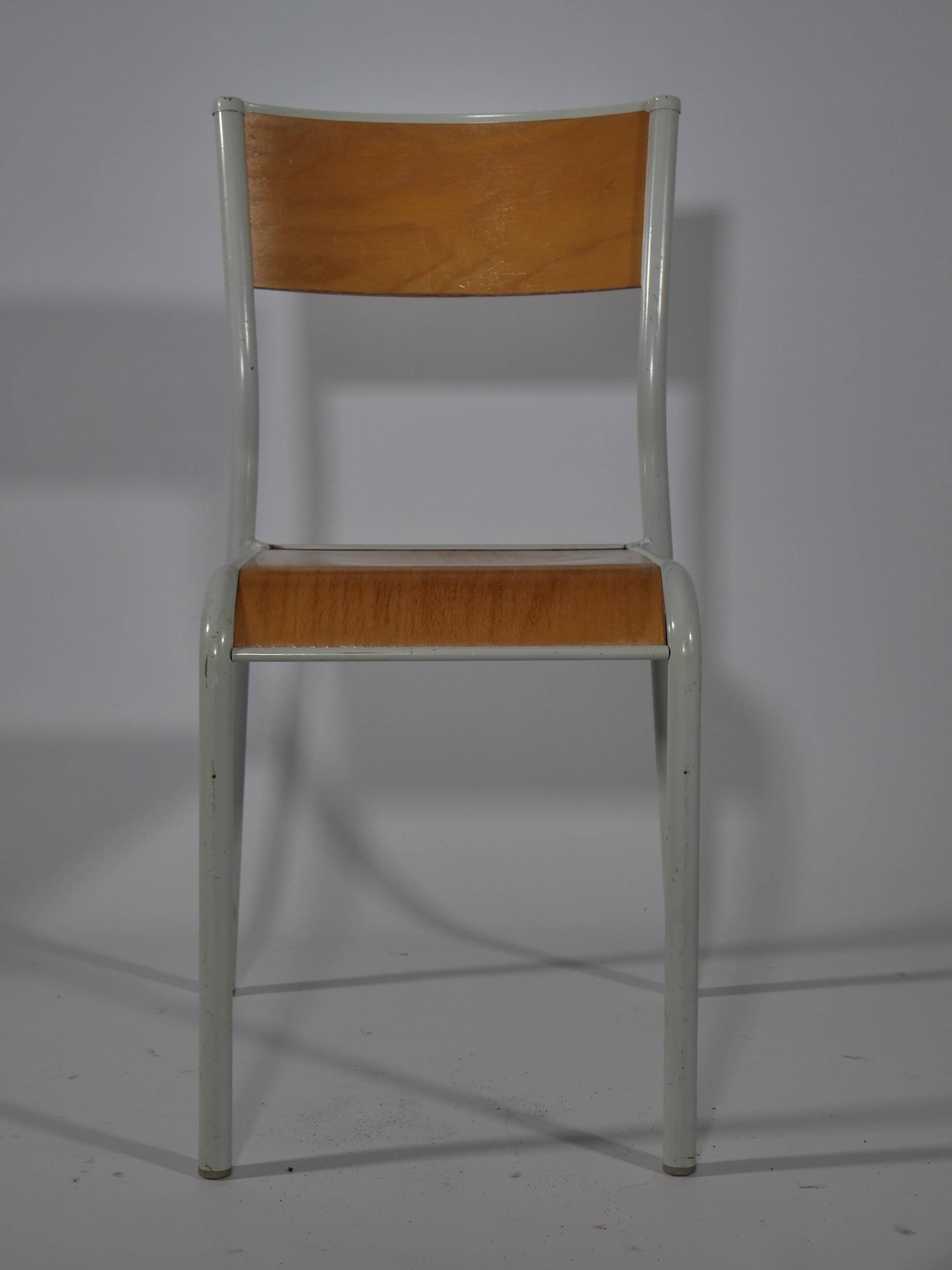 Vintage French School Chairs