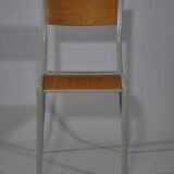 Vintage French School Chairs